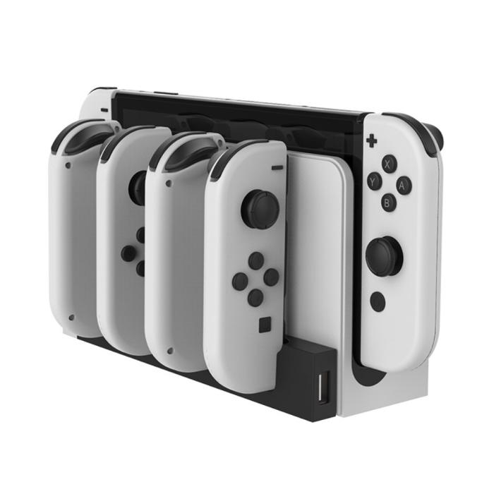 Bild 3, iPega iPega Nintendo Switch LED Laddstation För Ställ och 4x Joy-Con