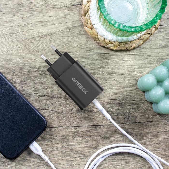Bild 5, OtterBox OtterBox 30W USB-C PD Väggladdare Svart