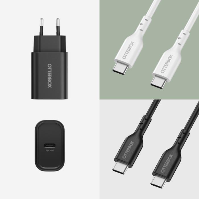 Bild 6, OtterBox OtterBox 30W USB-C PD Väggladdare Svart
