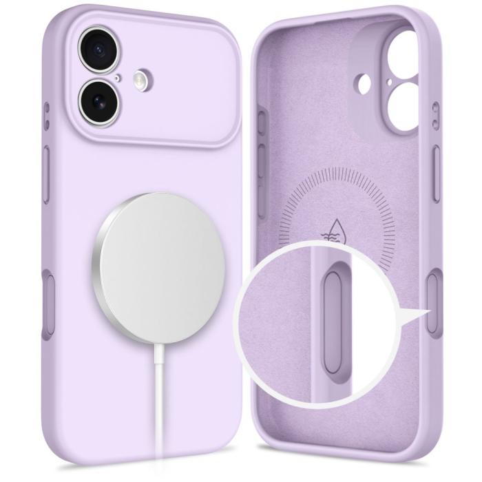 Bild 5, Tech-Protect Tech-Protect iPhone 17 Skal MagSafe Silicone Mauve