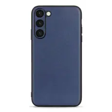  Samsung Galaxy S23 Plus Skal L&auml;derbelagt Bl&aring;
