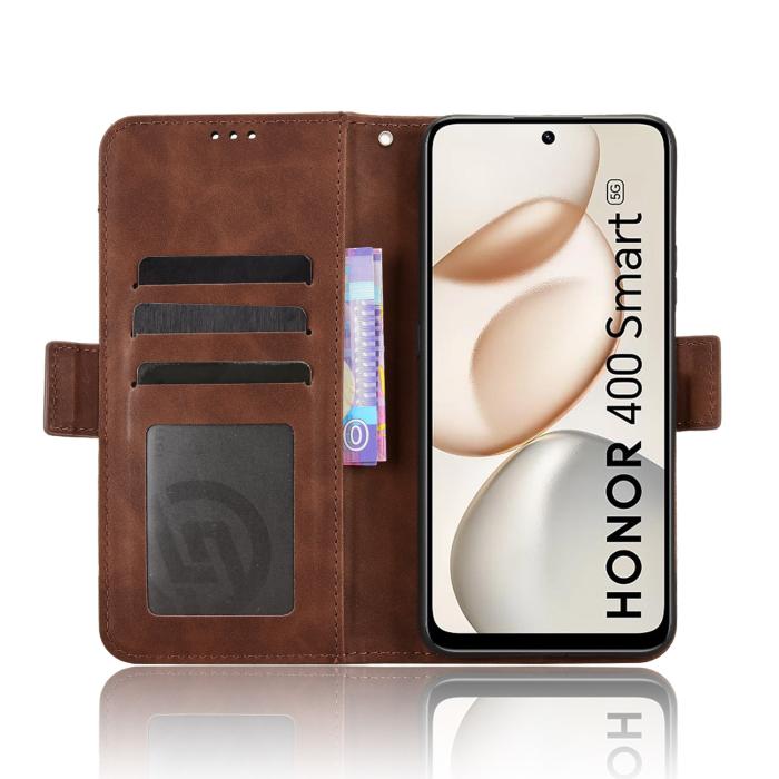 Bild 6,  Honor 400 Smart Fodral Med Avtagbart Kortfodral Brun