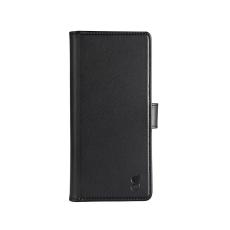 Gear GEAR Xiaomi Redmi 9 Fodral L&auml;der Svart