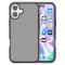  iPhone 17 Skal Shockproof Hybrid Tonad Grå