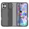  iPhone 17 Skal Shockproof Hybrid Tonad Grå