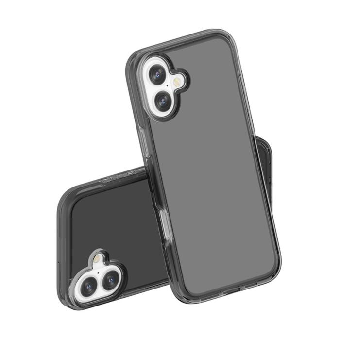 Bild 5,  iPhone 17 Skal Shockproof Hybrid Tonad Grå