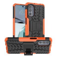  Motorola Moto G62 5G Skal Ultimata St&ouml;tt&aring;ligt med St&ouml;d Orange