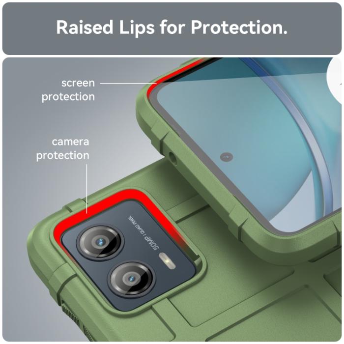 Bild 5,  Motorola Moto G53 5G Skal Robust Grön