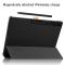  Samsung Galaxy Tab S9 Ultra Fodral Tri-Fold Läder Svart