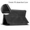  Samsung Galaxy Tab A7 Lite 8.7 - Shockproof Case Stand Fodral - Svart