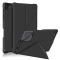  Samsung Galaxy Tab A7 Lite 8.7 - Origami Case Stand Fodral - Svart
