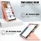  Samsung Galaxy Tab A7 Lite 8.7 - Origami Case Stand Fodral - Roséguld