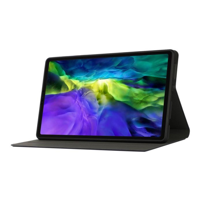 Bild 6,  Samsung Galaxy Tab A7 Lite 8.7 - Case Stand Fodral - Mörk Blå