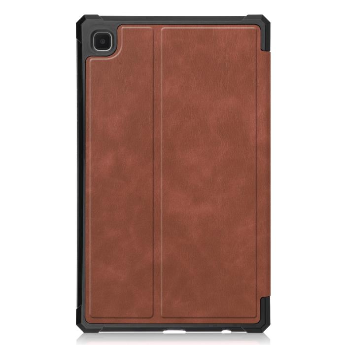 Bild 6,  Samsung Galaxy Tab A7 Lite 8.7 - Shockproof Case Stand Fodral - Brun