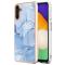  Samsung Galaxy A54 5G Skal Marmor TPU Blå