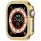  Apple Watch 10 42 mm Skal Rhinestone Guld