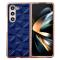  Galaxy Z Fold 6 Skal Läder Blå