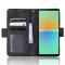  Sony Xperia 10 IV Fodral Avtagbart Kortfodral Svart