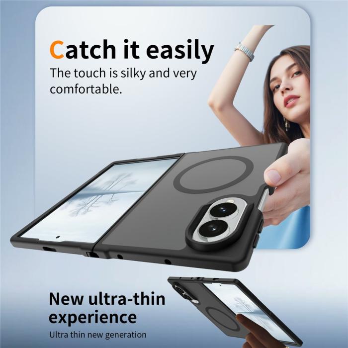 Bild 5,  Samsung Galaxy Z Fold 8 Skal MagSafe TPU Svart