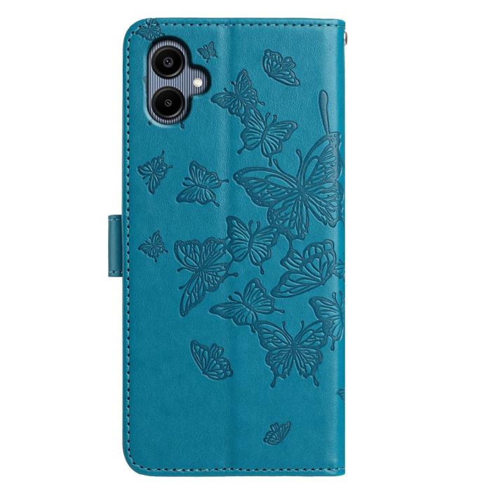 Bild 5,  Samsung Galaxy A07 Fodral Med Fjäril Tryck Blå