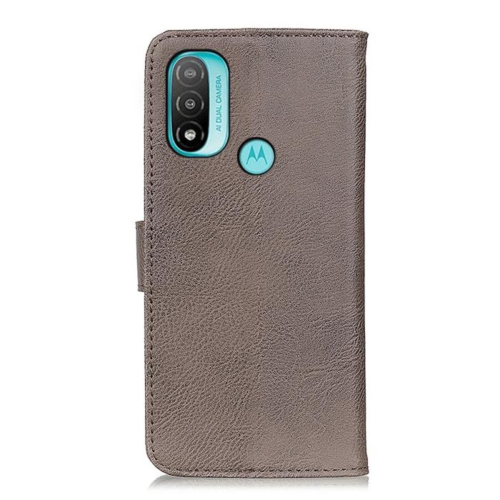 Bild 3, KHAZNEH KHAZNEH Motorola Moto E20 / E40 Fodral Läder Khaki