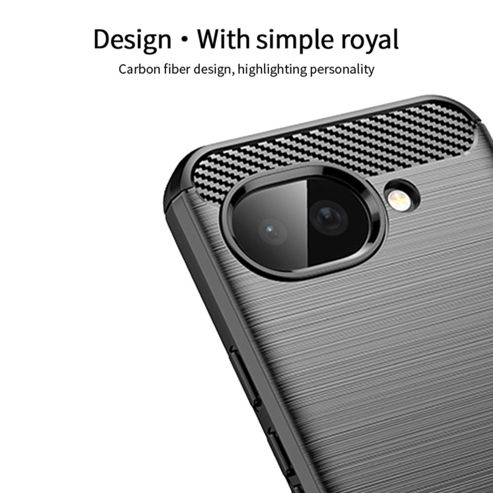 MOFI MOFI Google Pixel 10a Skal Borstad Stål Textur Röd