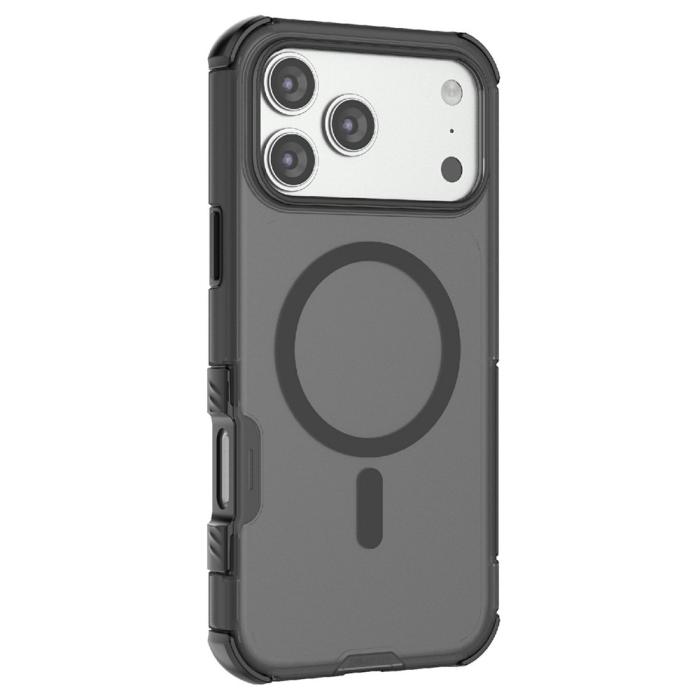 Bild 2,  iPhone 17 Pro Skal MagSafe Shockproof Hybrid Svart