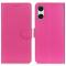  Sony Xperia 10 VI Litchi Läder Fodral Rosa