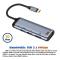  USB-C PD Till VGA/HDMI/USB-C/USB-A 4K 60Hz 1080p Adapter