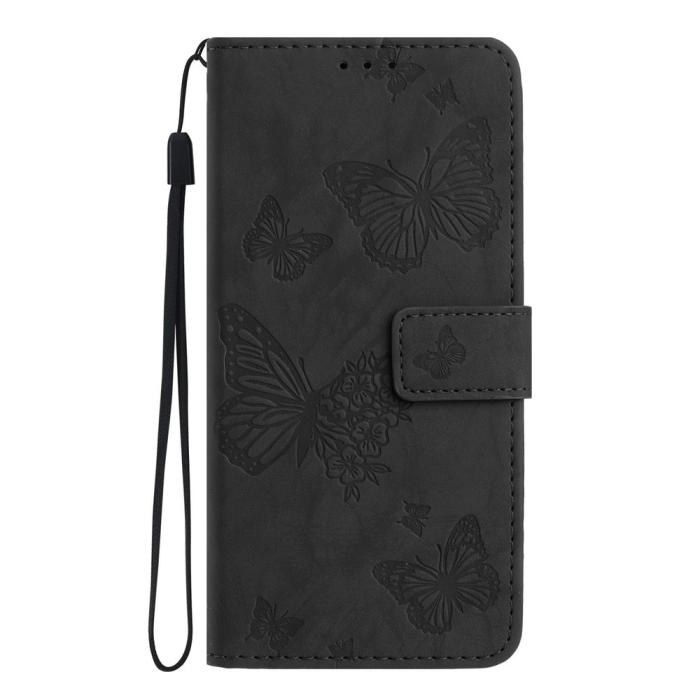 Bild 5,  Samsung Galaxy S26 Fodral Fjäril Tryck Svart