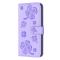  iPhone 17 Pro Max Fodral Med Blommigt Tryck Lila