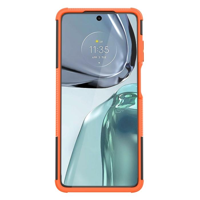Bild 3,  Motorola Moto G62 5G Skal Ultimata Stöttåligt med Stöd Orange