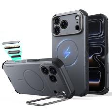 ESR ESR iPhone 18 Pro / 17 Pro Skal MagSafe Cyber Tough Kickstand Gr&aring;
