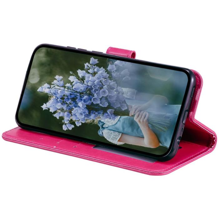 Bild 3,  Xiaomi Redmi Note 14 5G Fodral Mandala Läder Rosa