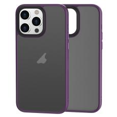  iPhone 15 Pro Skal Premium Hybrid Shield Lila