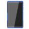  Samsung Galaxy Tab A7 Lite 8.7 - Rugged Kickstand Armor Skal - Blå