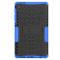  Samsung Galaxy Tab A7 Lite 8.7 - Rugged Kickstand Armor Skal - Blå