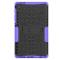  Samsung Galaxy Tab A7 Lite 8.7 - Rugged Kickstand Armor Skal - Lila