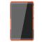  Samsung Galaxy Tab A7 Lite 8.7 - Rugged Kickstand Armor Skal - Orange