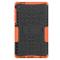  Samsung Galaxy Tab A7 Lite 8.7 - Rugged Kickstand Armor Skal - Orange