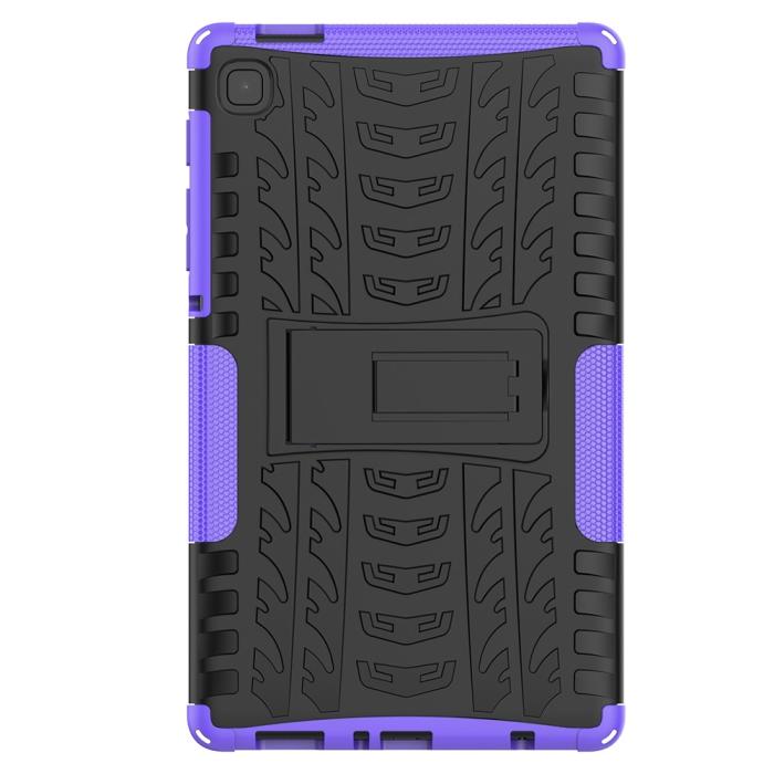 Bild 3,  Samsung Galaxy Tab A7 Lite 8.7 - Rugged Kickstand Armor Skal - Lila