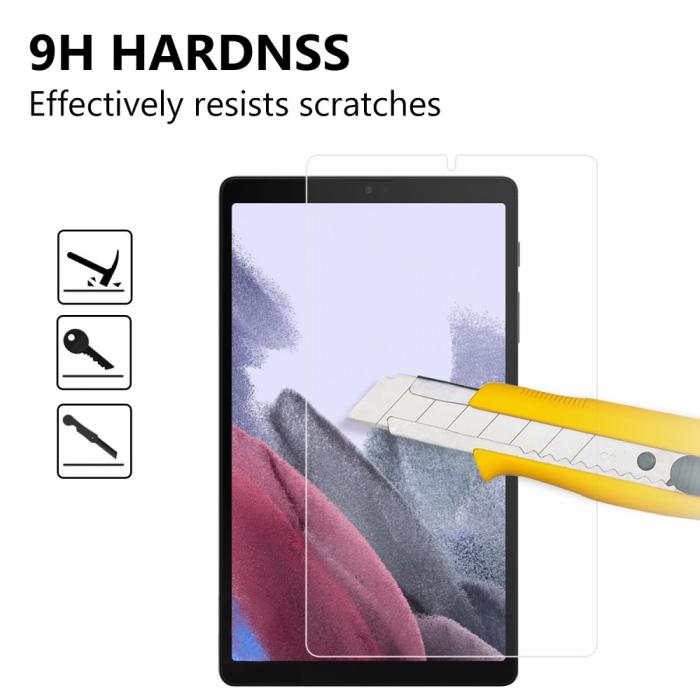 Bild 5,  Samsung Galaxy Tab A7 Lite 8.7 - Skärmskydd I Härdat Glas