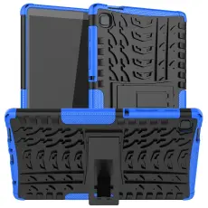  Samsung Galaxy Tab A7 Lite 8.7 - Rugged Kickstand Armor Skal - Bl&aring;