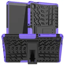  Samsung Galaxy Tab A7 Lite 8.7 - Rugged Kickstand Armor Skal - Lila