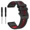  Garmin Fenix 22 mm Armband Quick Release Silikon Svart