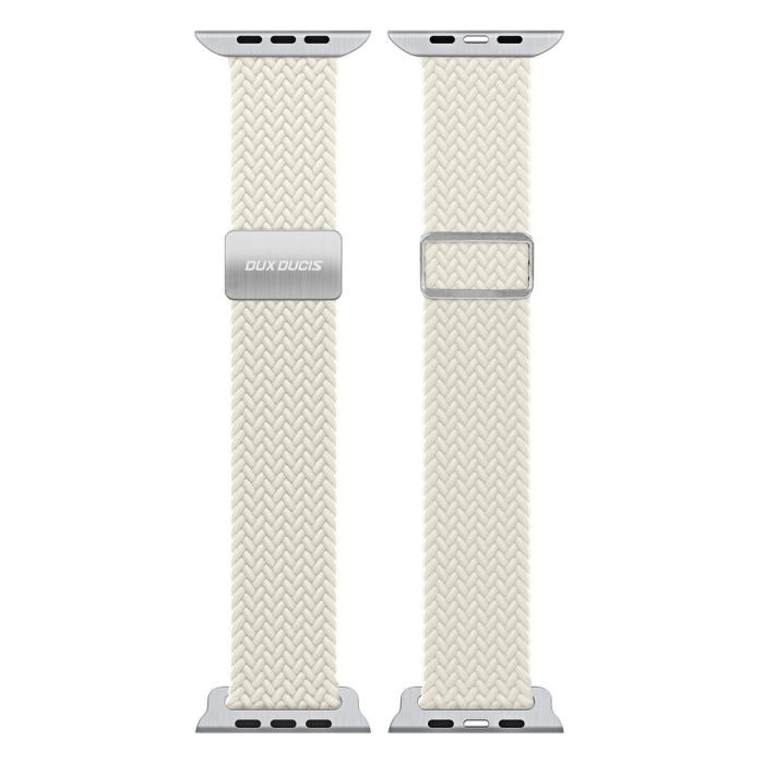 Bild 2, DUX DUCIS DUX DUCIS Apple Watch 38/40/41/42 mm Armband Flätat Starlight