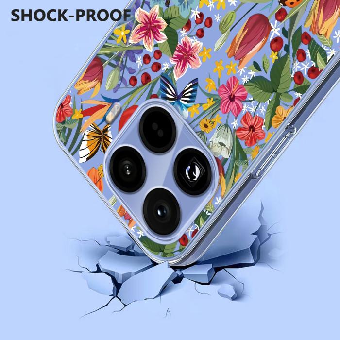 Bild 5,  Xiaomi 17T Skal TPU Blommor Liljor