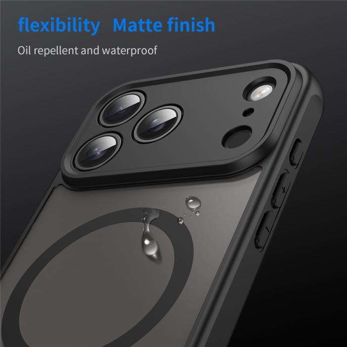 Bild 6,  iPhone 17 Pro Max Skal MagSafe Hybrid Svart