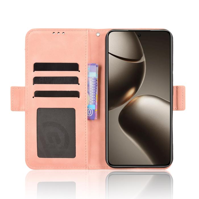 Bild 6,  Xiaomi 15T Pro Fodral Med Avtagbart Kortfack Rosa