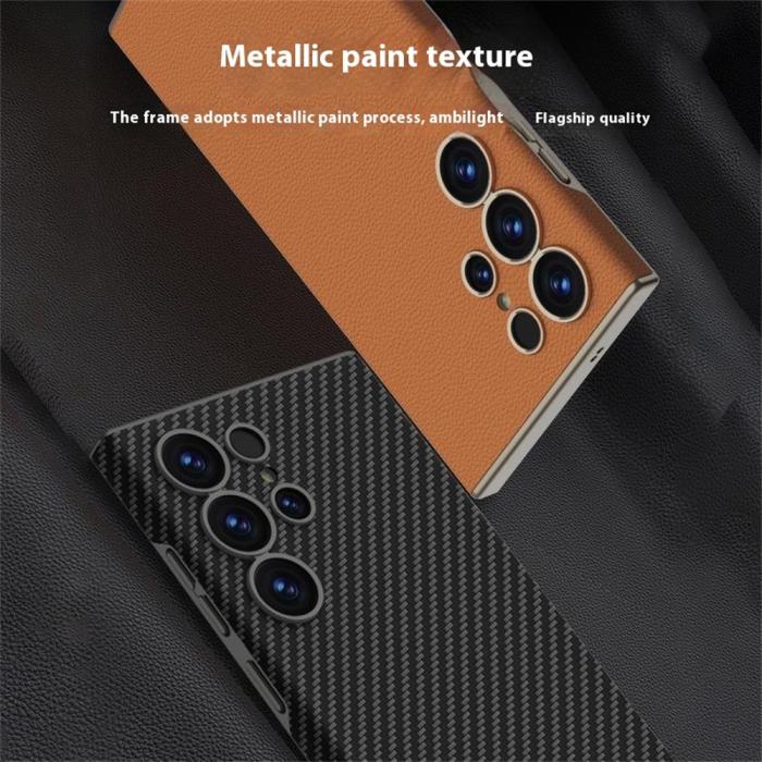 Bild 2, GKK GKK Samsung Galaxy S25 Ultra Skal Skin Touch Kolfiber Textur